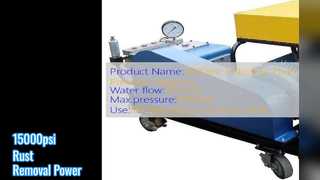 Remoção de oxidação da arruela de pressão 15000psi