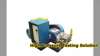 Sistema de teste de pressão da bomba de teste hidráulico 800bar