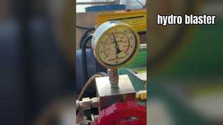 trabalho de hidrojateamento