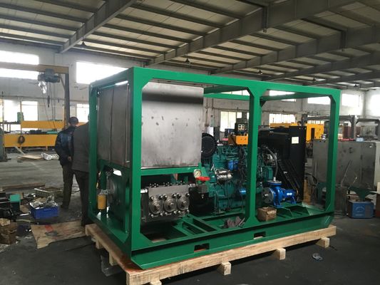 1150bar 90kw Máquina de limpeza de jato de água de alta pressão