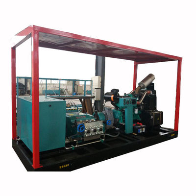 poder de alta pressão Jet Cleaner de 132kw Jet Wash Machine Diesel Engine