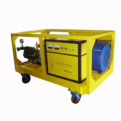 Bomba hidráulica elétrica do teste de pressão do encanamento 75KW para a embarcação de pressão