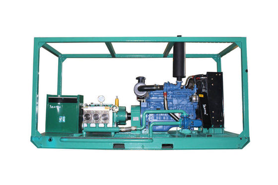 Máquina de limpeza industrial a jato de água de 630 bar motor a diesel
