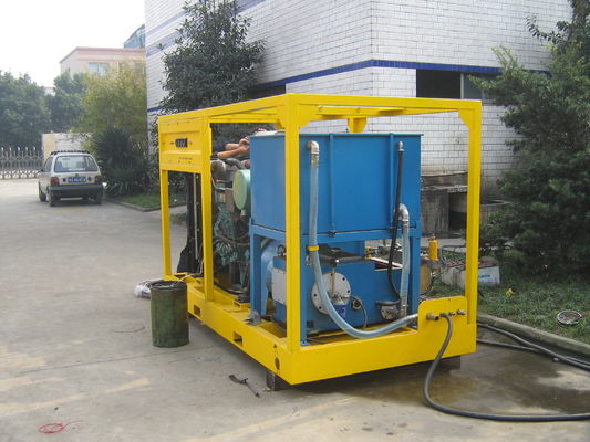 Máquina de limpeza industrial a jato de água de 630 bar motor a diesel