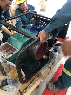 máquina de testes da bomba hidráulica de 7.5kw 700bar para testes de pressão da tubulação de óleo
