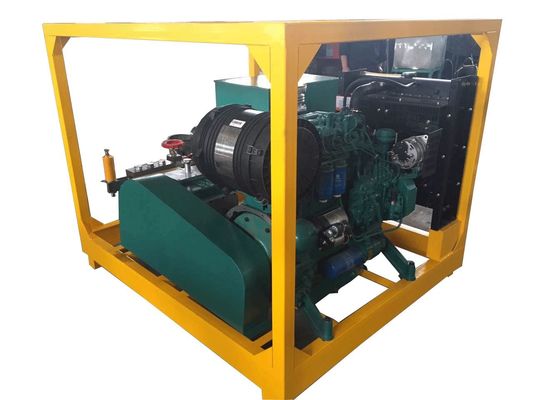22kw 100MPa motorizou bomba do teste de pressão da bomba do teste da caldeira a hidro para a fonte