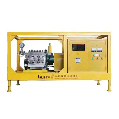 equipamento de testes da embarcação de pressão da bomba do teste de pressão do encanamento de 55Kw 1100bar