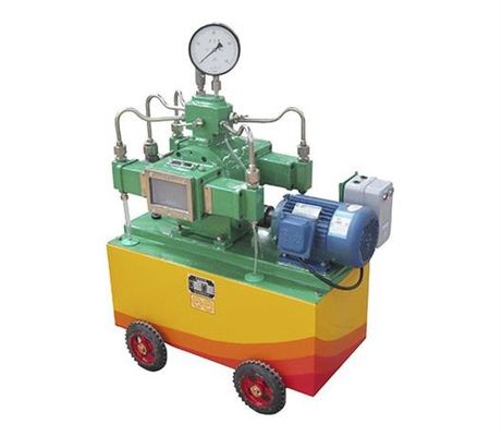 bomba elétrica do teste de 1.1kw 16MPa verificador elétrico da pressão da hidro para o teste de impermeabilidade da água