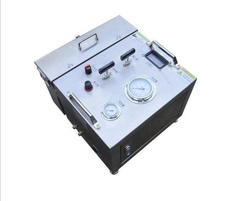 Equipamento de testes pneumático à prova de explosões da pressão do campo petrolífero com registrador de carta