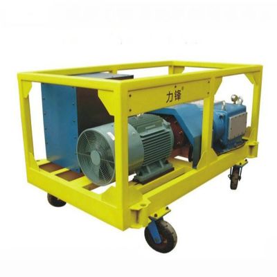 dinamitadores jorrando da máquina da água de alta pressão do motor 132kw diesel hidro