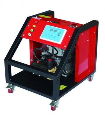 Máquina de lavar de alta pressão trifásica 180bar portátil comercial 4KW do carro