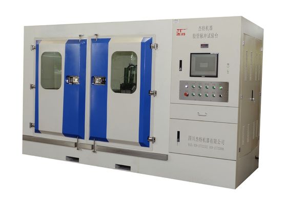 Banco hidráulico do teste da mangueira da máquina do teste de pressão do impulso de ISO9001 125MPa
