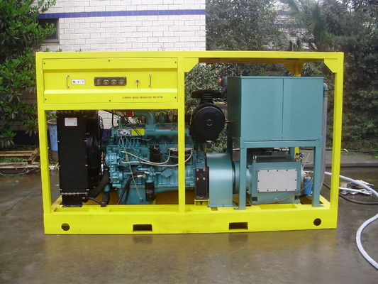 100L/Min Máquina de hidrofluxo de 700bar Hydro Blaster para remoção de marcas de estrada