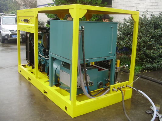 90kw 620bar Blaster de água de alta pressão Hydro Blaster para pinturas antigas Remover