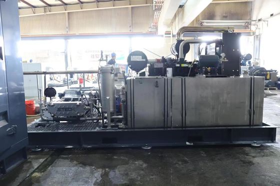 Máquina de hidrofluxo de 2800bar para betão remover hidro blaster 700HP